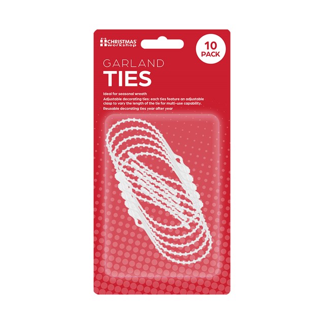 10PK Garland Ties 10PK Garland Ties