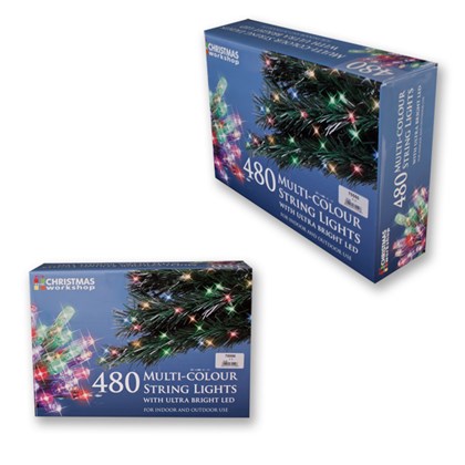 480 Multi Colour LED String Lights