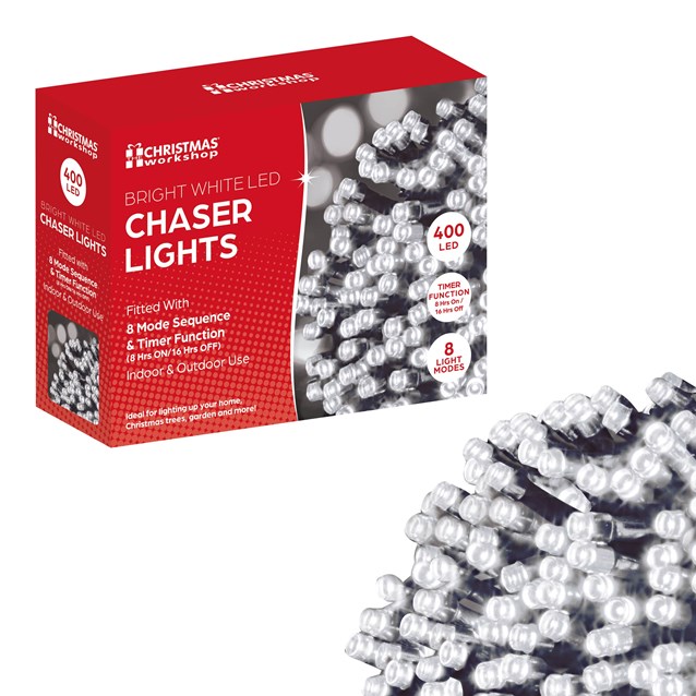 400 LED White Chaser Lights 400 LED White Chaser Lights