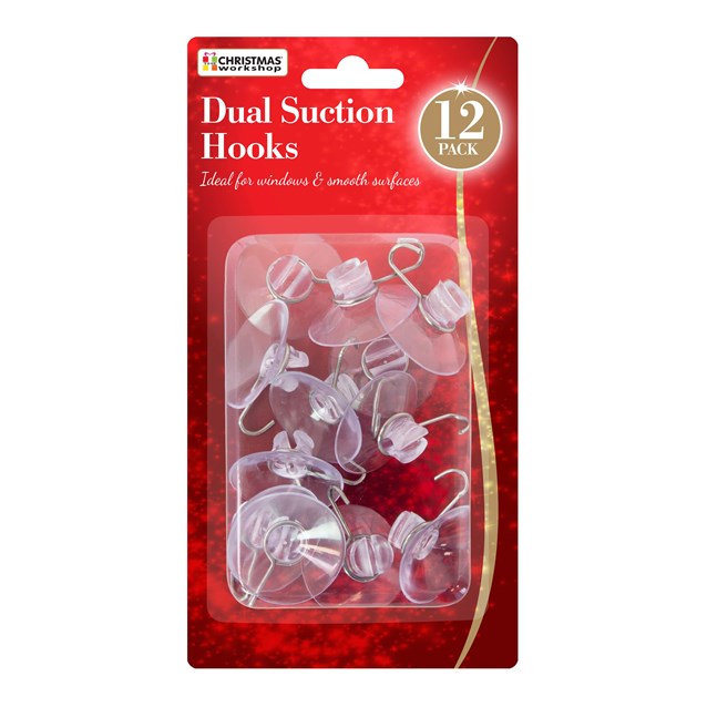12PC 12 x32mm Suction Hooks 12PC 12 x32mm Suction Hooks