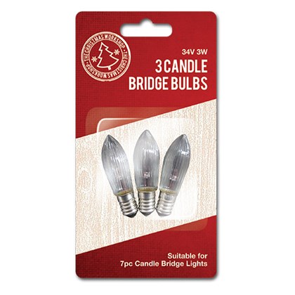 3pcs Candle Bulb