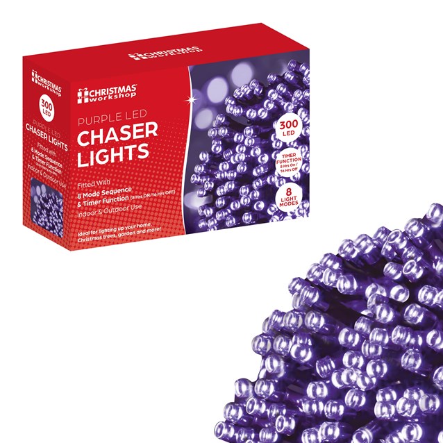 300 LED Purple Chaser Lights 300 LED Purple Chaser Lights