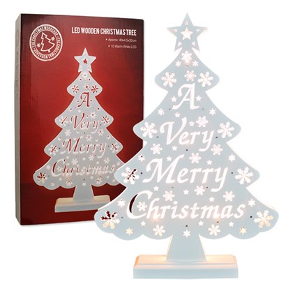 LED Wooden Christmas Tree