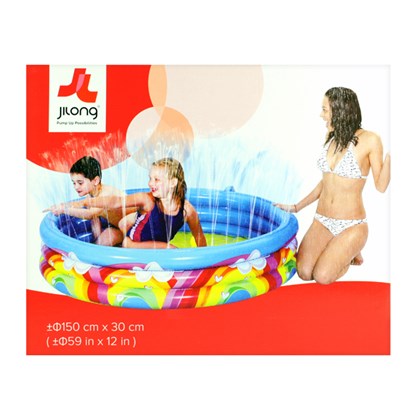 Inflatable Rainbow Spray Pool