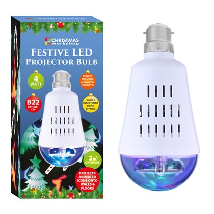 Christmas LED Projector Bulb