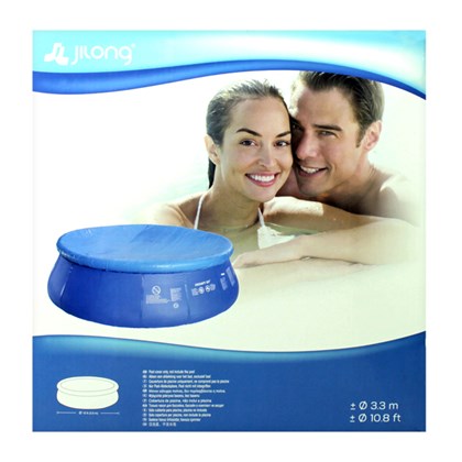 3.3M Pool Cover with Rope Ties