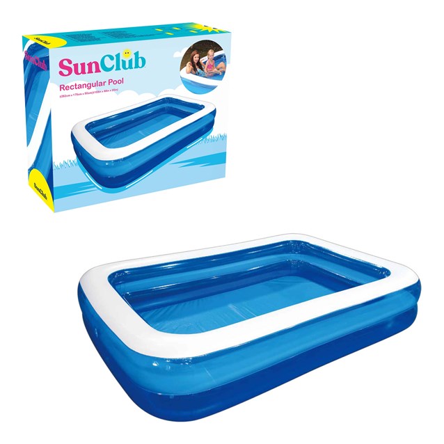 Large Inflatable Family Sized Pool - 2.6M Large Inflatable Family Sized Pool - 2.6M