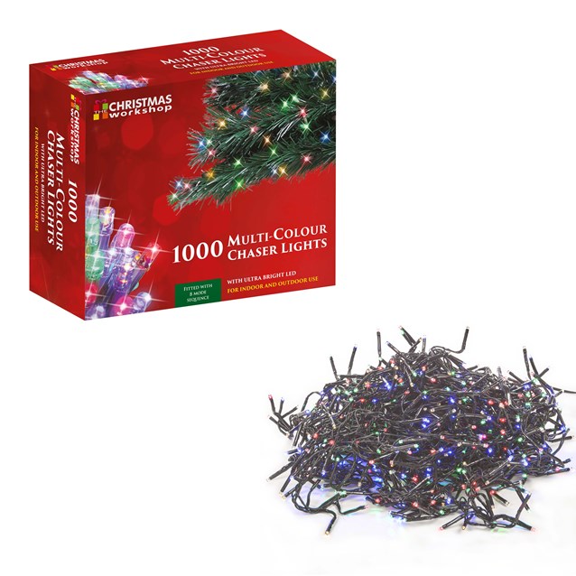 1000 LED Multi-Coloured Chaser Lights 1000 LED Multi-Coloured Chaser Lights
