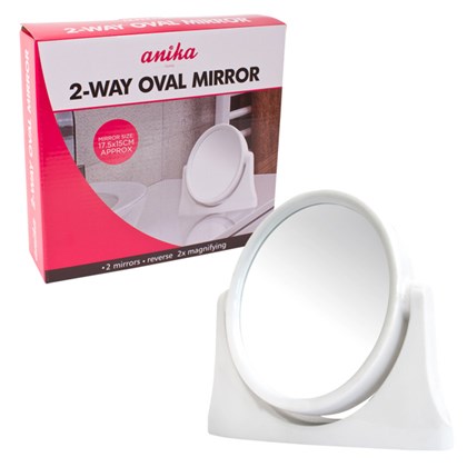 2-Way Oval Mirror