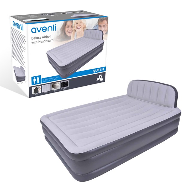 Deluxe Airbed with Headboard Deluxe Airbed with Headboard