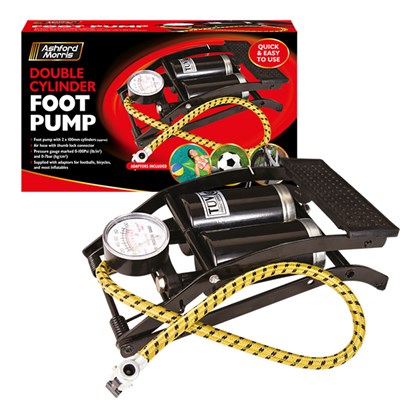 Double Cylinder Foot Pump