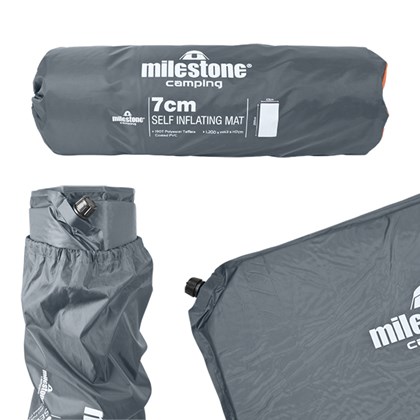 Self Inflatable Mat - 7CM - Charcoal