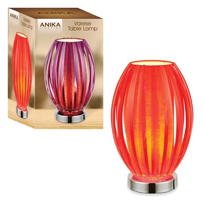Stylish Table Lamp - Red