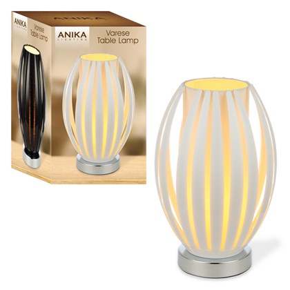 Stylish Table Lamp - White