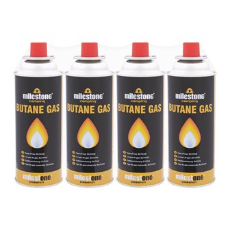 4 Pack Butane Gas Canisters