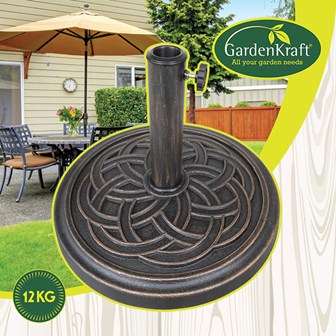 Celtic Pattern Resin Parasol Base -12KG