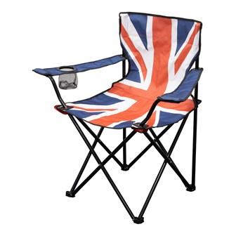Folding Leisure Chair Union Jack