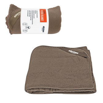 Thermal Fleece Blanket - Stone