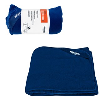 Thermal Fleece Blanket - blue