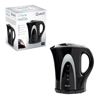 1.7L Jug Kettle 2200w - Black
