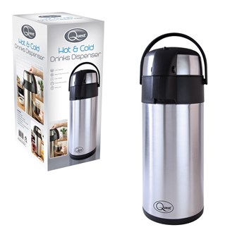 5 Litre Stainless Steel Hot & Cold Drink Dispenser