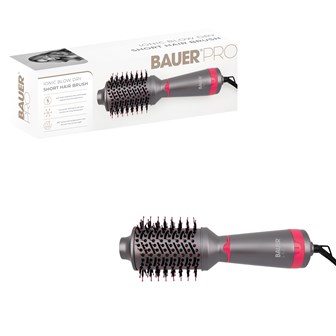 Bauer Hot Air Blow Dry Brush - Short Hair