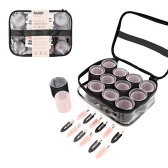 Bauer Volume & Curl -Curlers & Creaseless Clips