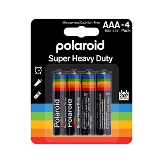 4PK AAA Polaroid Heavy Duty  Battery