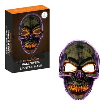 LED Skull Halloween Mask