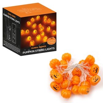 10 LED Pumpkin String Lights