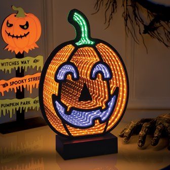LED infinity Pumpkin
