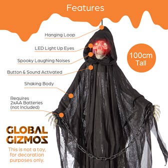100CM Hanging Animated Ghoul