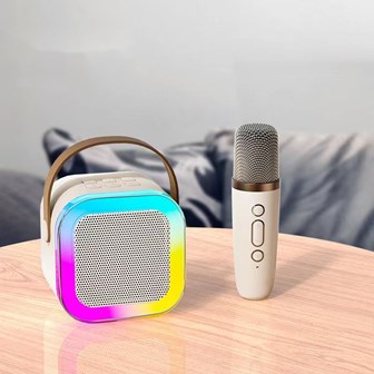 Mini Wireless Karaoke Machine with Lights