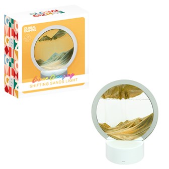 3D Moving Sand Art RGB Table Lamp