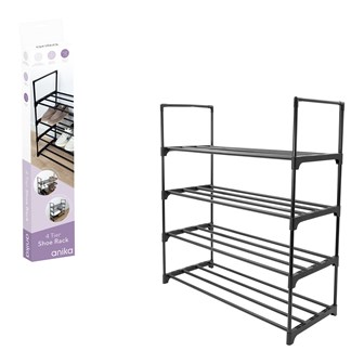 4-Tier Shoe Rack