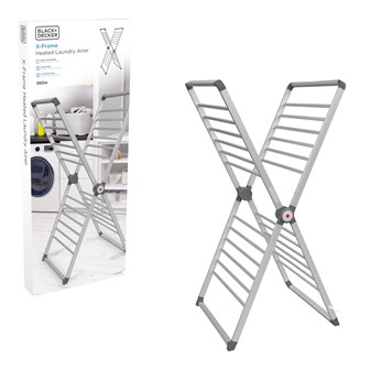 B+D X-Frame Heated Airer