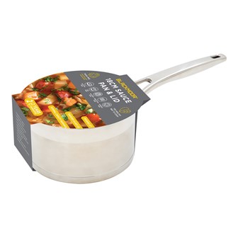 Blackmoor 18cm Stainless Steel Saucepan