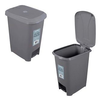 25 Litre Pedal Bin - Charcoal