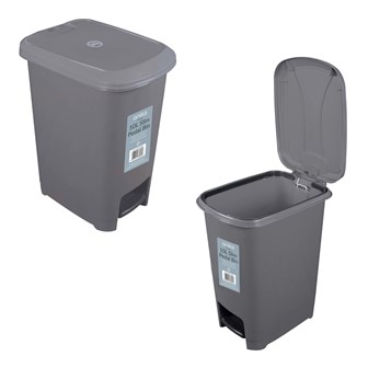10 Litre Pedal Bin - Charcoal