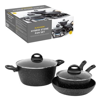 Blackmoor Home Pan Set-Hybrid Stone Non Stick