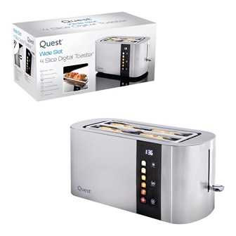 Quest 4 Slice Digital Toaster