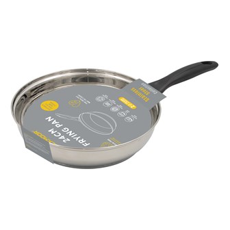 Blackmoor 24cm Stainless Steel Frying Pan