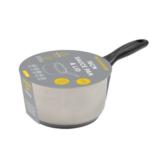 Blackmoor 16cm Stainless Steel Saucepan with Lid