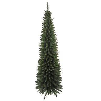 6ft Green Slim Line Christmas Tree