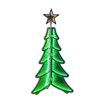 75cm 3D Effect Infinity Christmas Tree Light