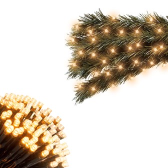 200 LED Chaser Plug In Timer Lts -Warm Gold