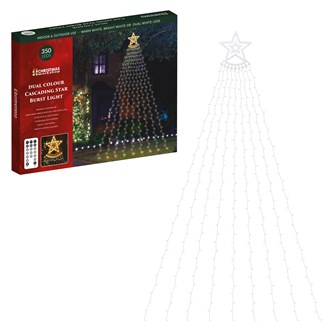 3.5M Star Tail Lights -2 Cols;W.White & B.White