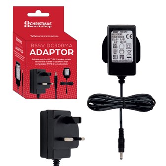 BS IP20 DC 5V/1.5W5v, 300ma Adaptor