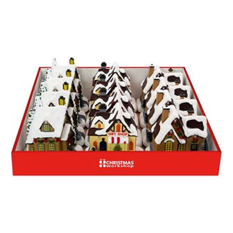 LED Christmas House Ornament-3 Assorted