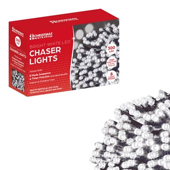300 LED White Chaser Lights